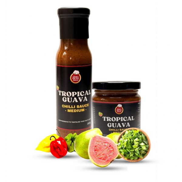 TROPICAL GUAVA CHILLI SAUCE jpg